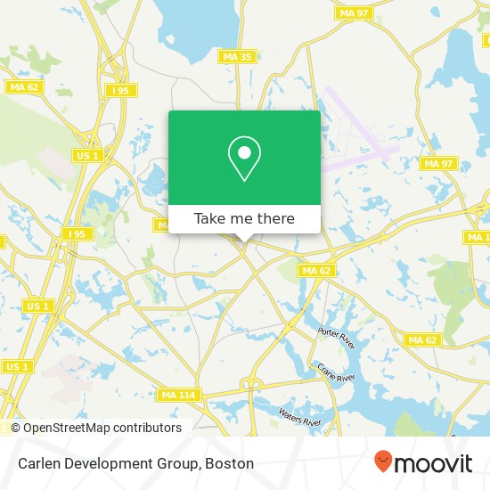 Carlen Development Group map