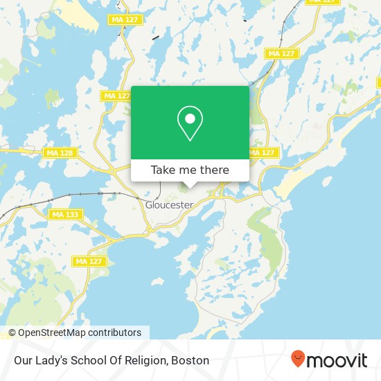 Our Lady's School Of Religion map