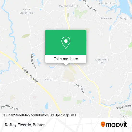 Roffey Electric map