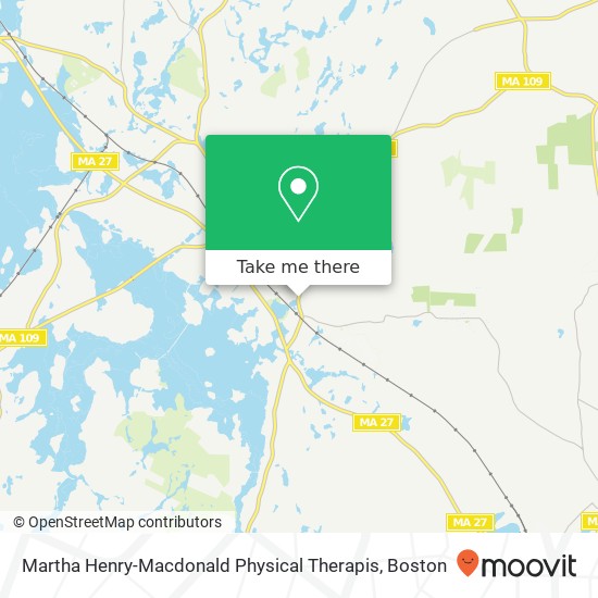 Mapa de Martha Henry-Macdonald Physical Therapis