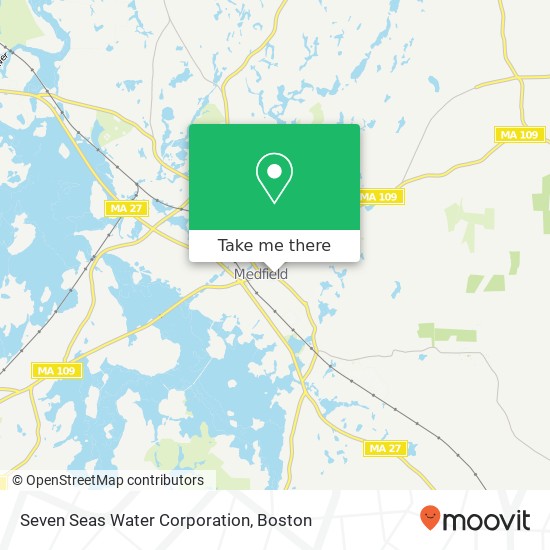 Seven Seas Water Corporation map