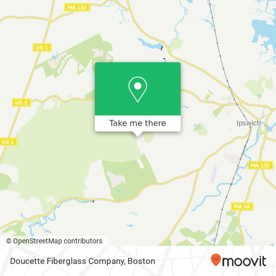 Mapa de Doucette Fiberglass Company