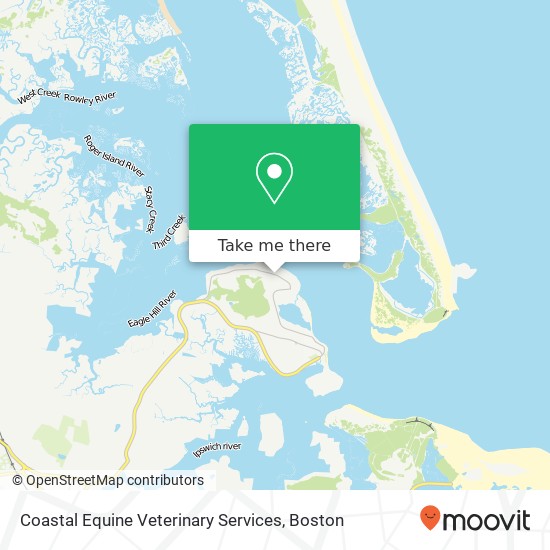 Coastal Equine Veterinary Services map