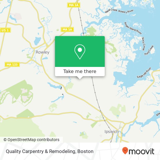 Quality Carpentry & Remodeling map