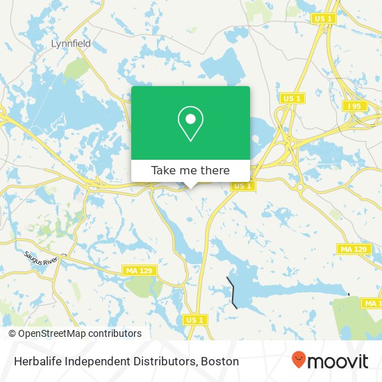 Herbalife Independent Distributors map