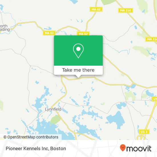 Pioneer Kennels Inc map