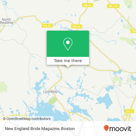 New England Bride Magazine map