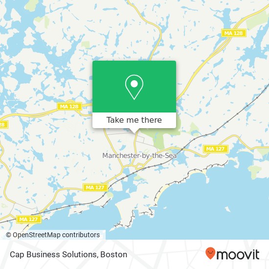 Cap Business Solutions map