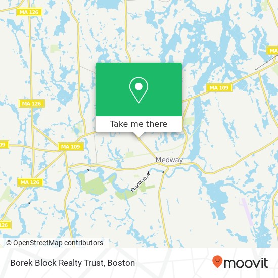 Borek Block Realty Trust map