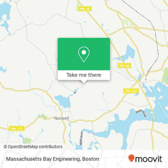 Mapa de Massachusetts Bay Engineering