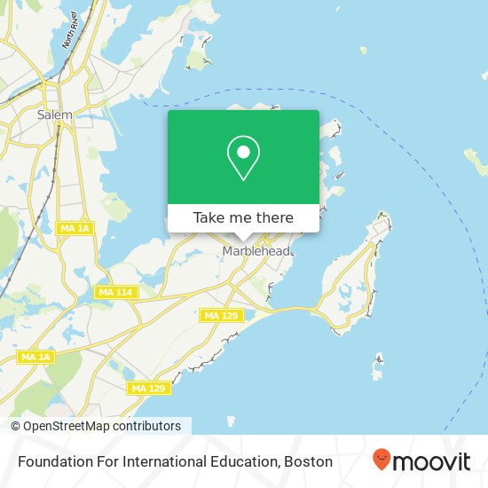 Foundation For International Education map