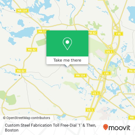 Mapa de Custom Steel Fabrication Toll Free-Dial '1' & Then