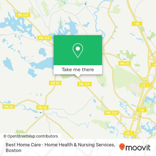 Best Home Care - Home Health & Nursing Services map