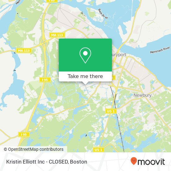 Mapa de Kristin Elliott Inc - CLOSED