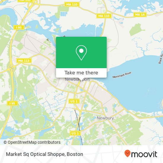 Mapa de Market Sq Optical Shoppe