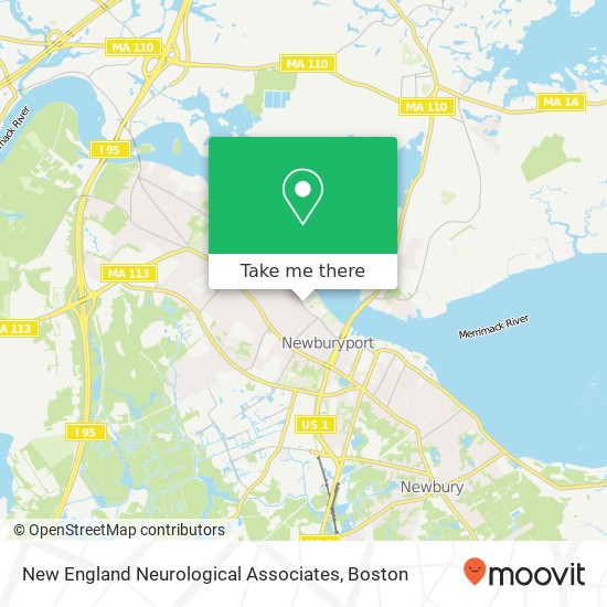 Mapa de New England Neurological Associates