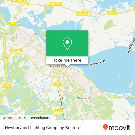 Newburyport Lighting Company map