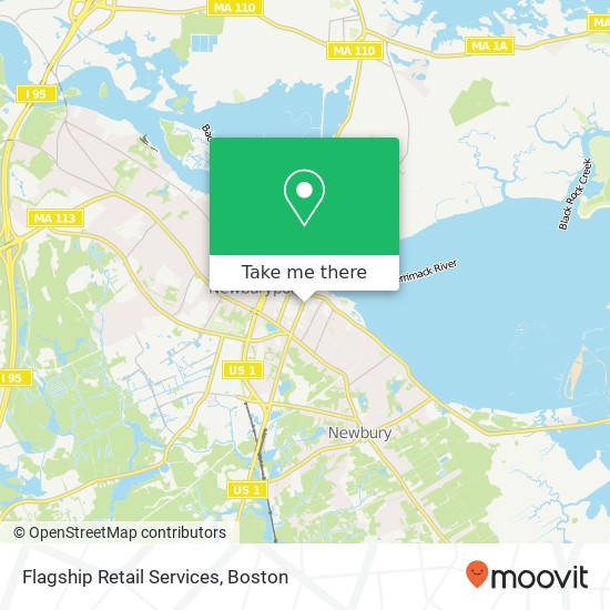 Flagship Retail Services map