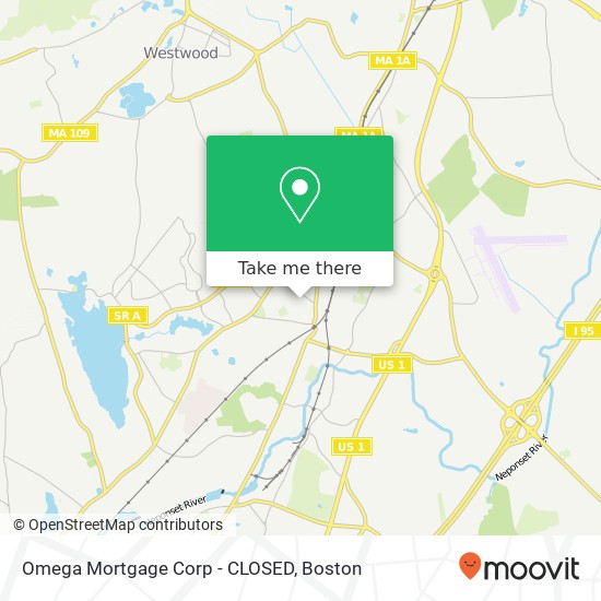 Omega Mortgage Corp - CLOSED map