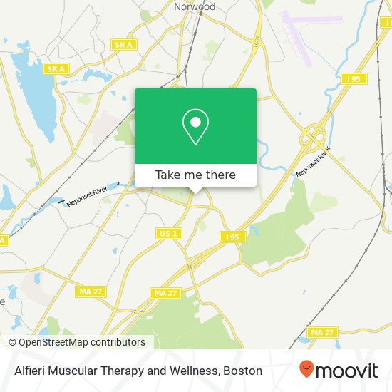 Alfieri Muscular Therapy and Wellness map