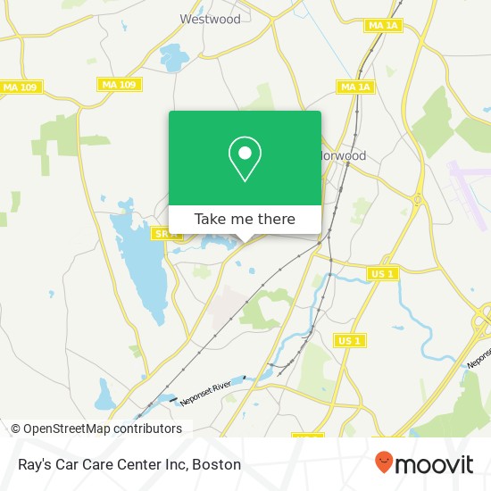Mapa de Ray's Car Care Center Inc