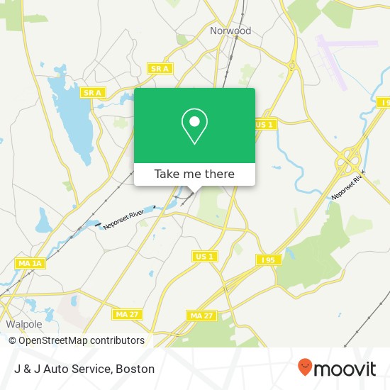 Mapa de J & J Auto Service