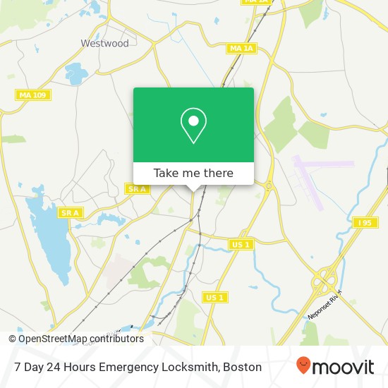 Mapa de 7 Day 24 Hours Emergency Locksmith