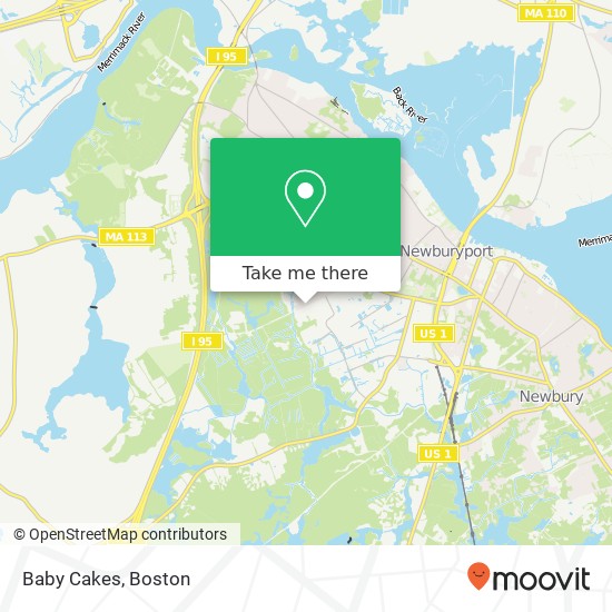 Baby Cakes map