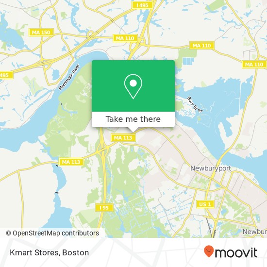 Kmart Stores map