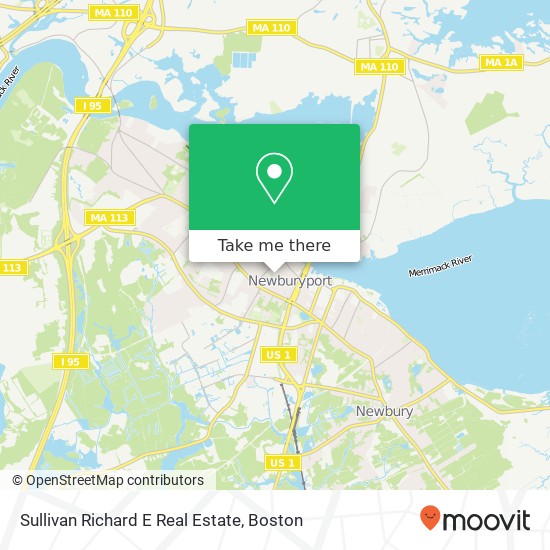 Mapa de Sullivan Richard E Real Estate