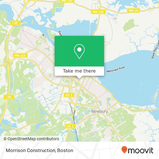 Morrison Construction map