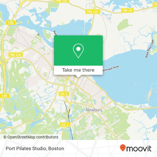 Port Pilates Studio map