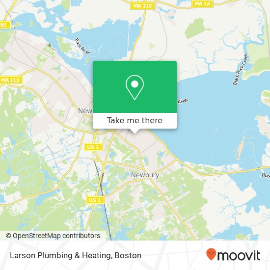 Mapa de Larson Plumbing & Heating