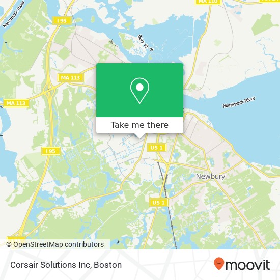 Corsair Solutions Inc map