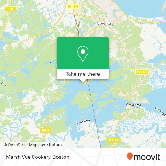 Marsh Vue Cookery map