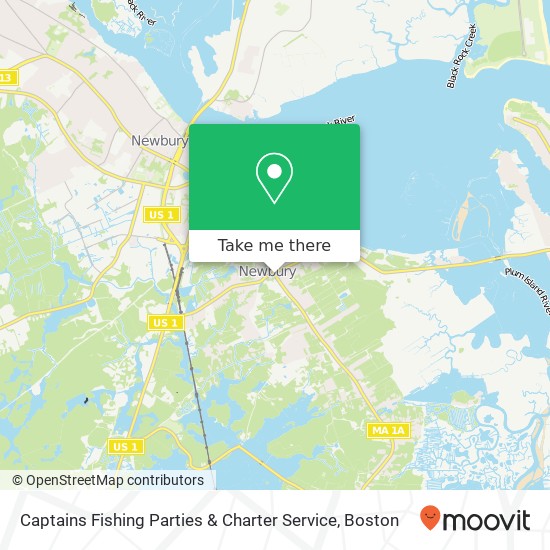 Mapa de Captains Fishing Parties & Charter Service