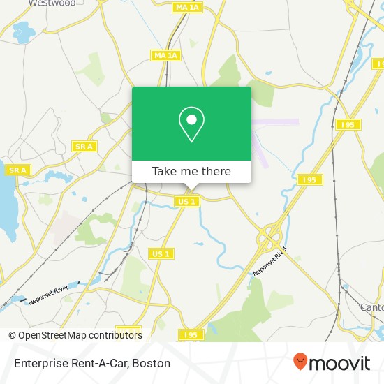 Enterprise Rent-A-Car map