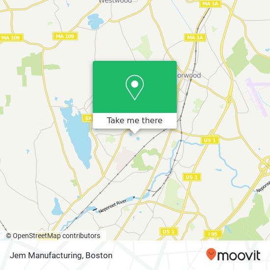 Jem Manufacturing map