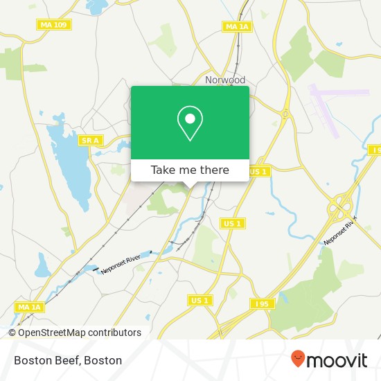 Boston Beef map