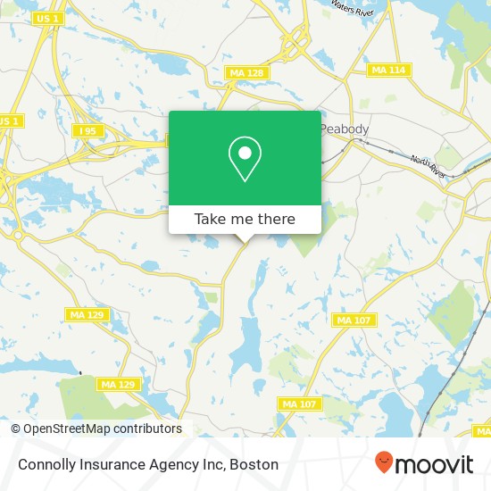 Mapa de Connolly Insurance Agency Inc