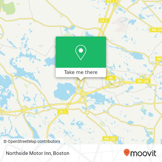 Mapa de Northside Motor Inn