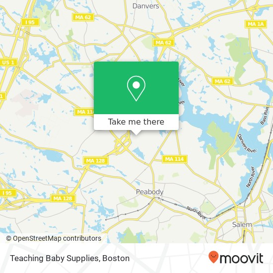 Mapa de Teaching Baby Supplies