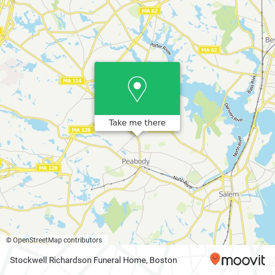 Mapa de Stockwell Richardson Funeral Home