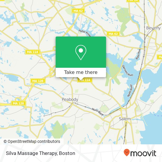 Mapa de Silva Massage Therapy