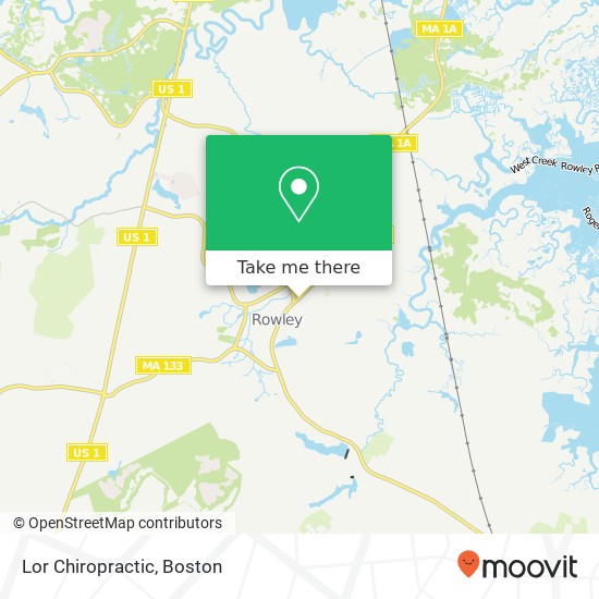 Lor Chiropractic map