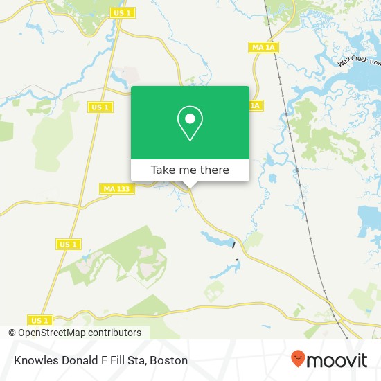 Mapa de Knowles Donald F Fill Sta