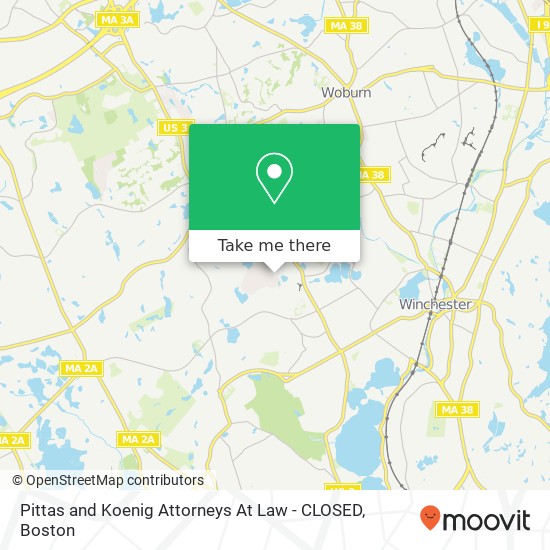 Pittas and Koenig Attorneys At Law - CLOSED map