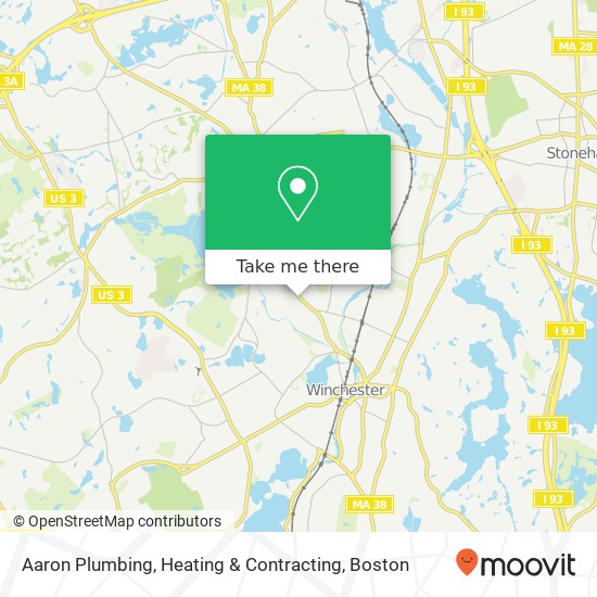 Mapa de Aaron Plumbing, Heating & Contracting