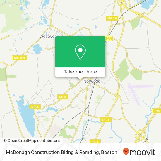 Mapa de McDonagh Construction Bldng & Remdlng