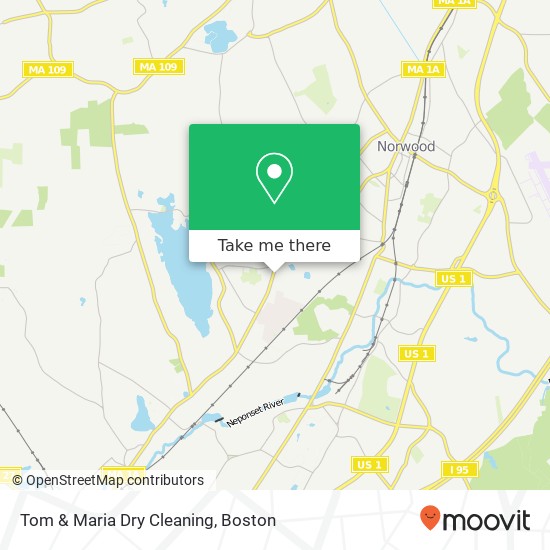 Mapa de Tom & Maria Dry Cleaning